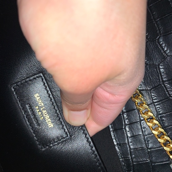 👑Sold 🅿️Ysl Saint laurent kate medium 100% - Picture 15 of 15